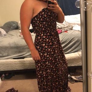 Floral maxi dress